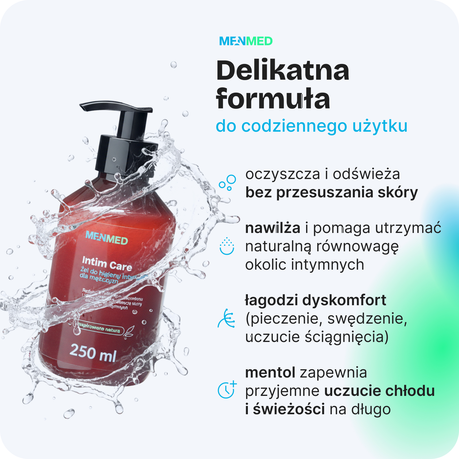 Żel do higieny intymnej dla mężczyzn MenMed 250ml